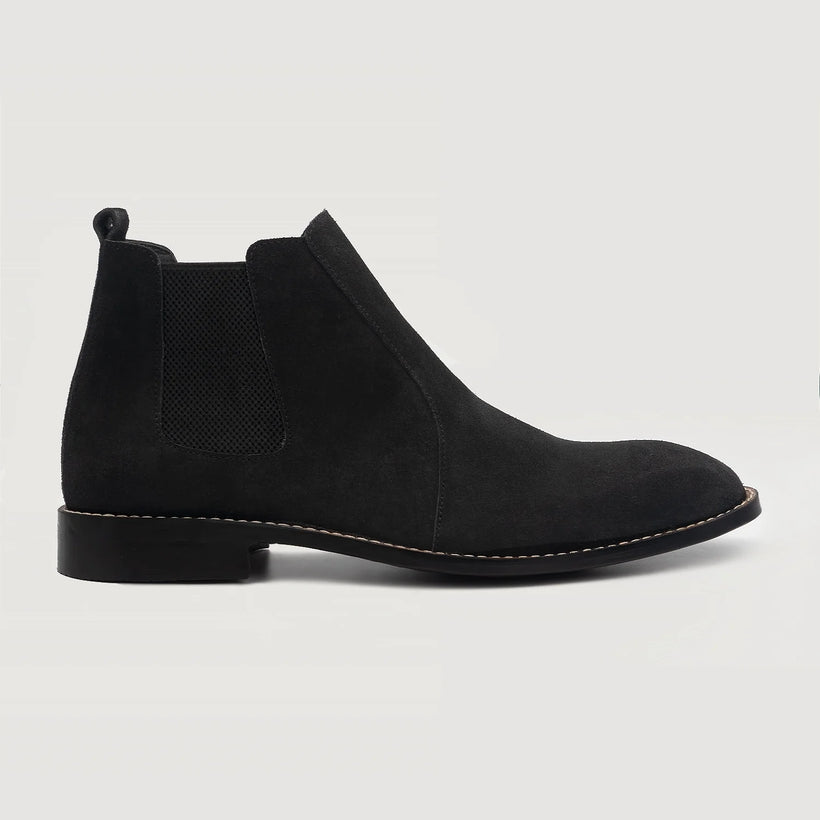 Clarkson Chelsea Черная Suede Leather Boots мужская