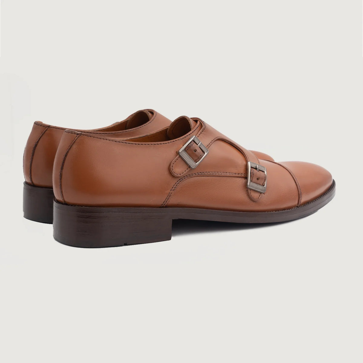 High-Traction Rubber Outsole & Lug Tread Pattern on Boston Кожаная обувь Рыжий Кожаная обувь For Men
