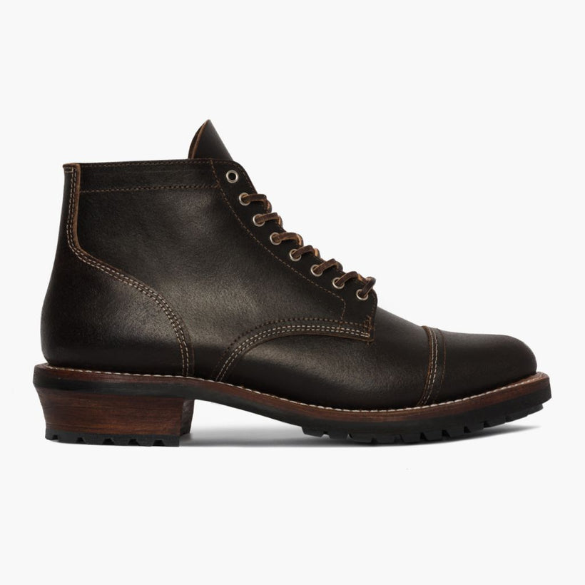 Vanguard Waxed Cacao Leather Boots мужская