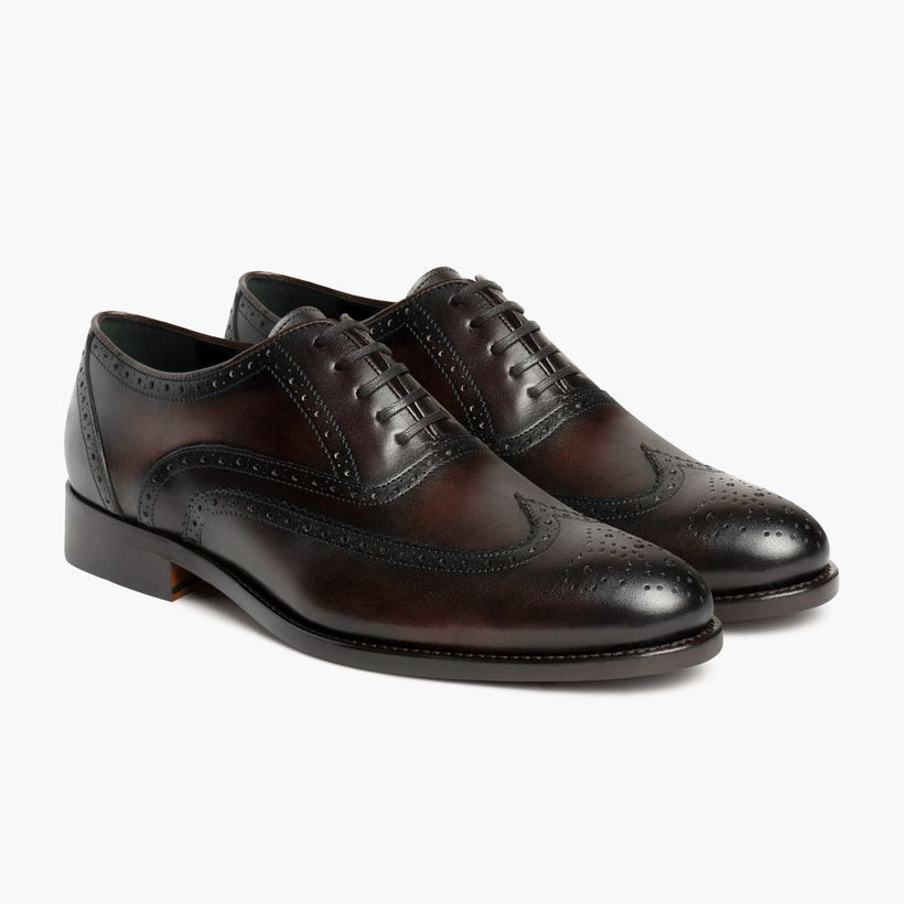 Aviator Chocolate Leather Loafers мужская
