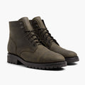 Captain StormKing® Dark Olive Matte Кожаные ботинки для Мужчин