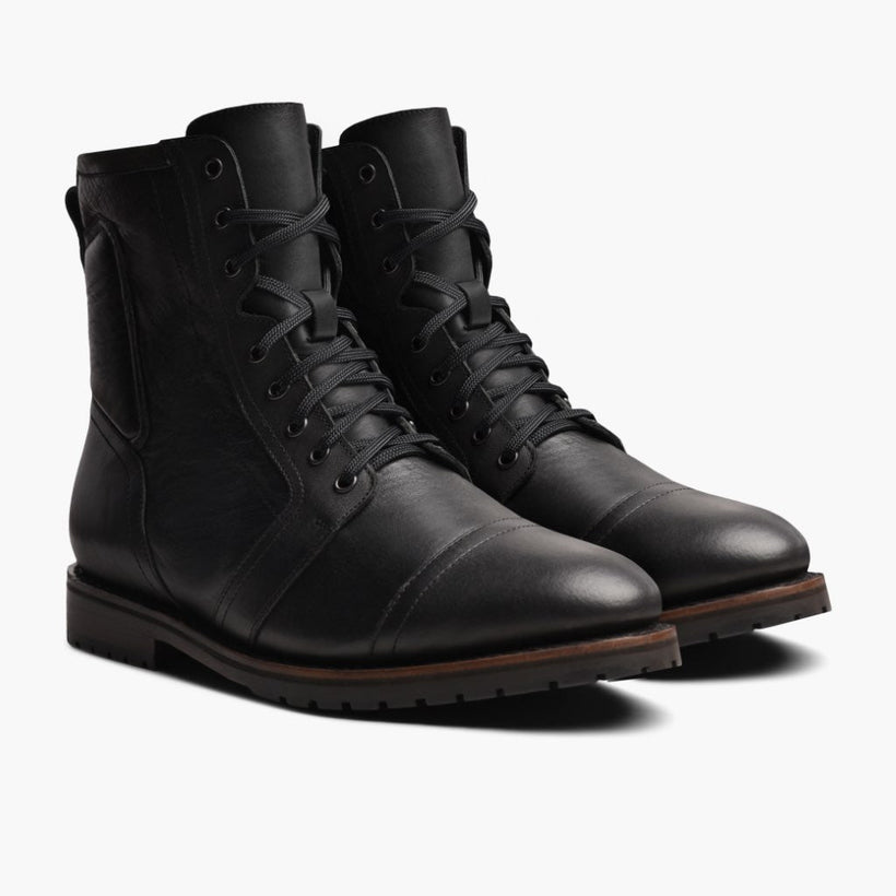 Casa Moto Черная Leather Boots мужская