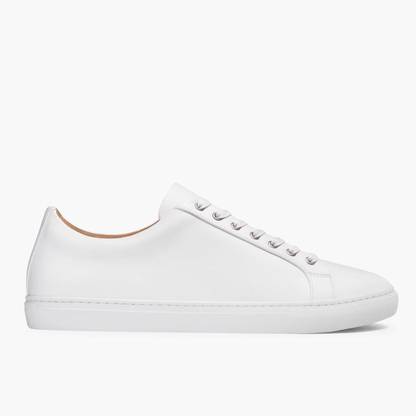 Premier Low Top White Leather Sneakers мужская