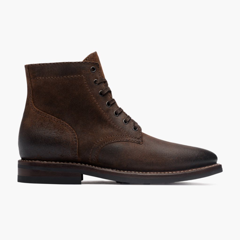 Mocha Full-Grain leather Boots - Рантовая конструкция Goodyear Welt и носок обуви