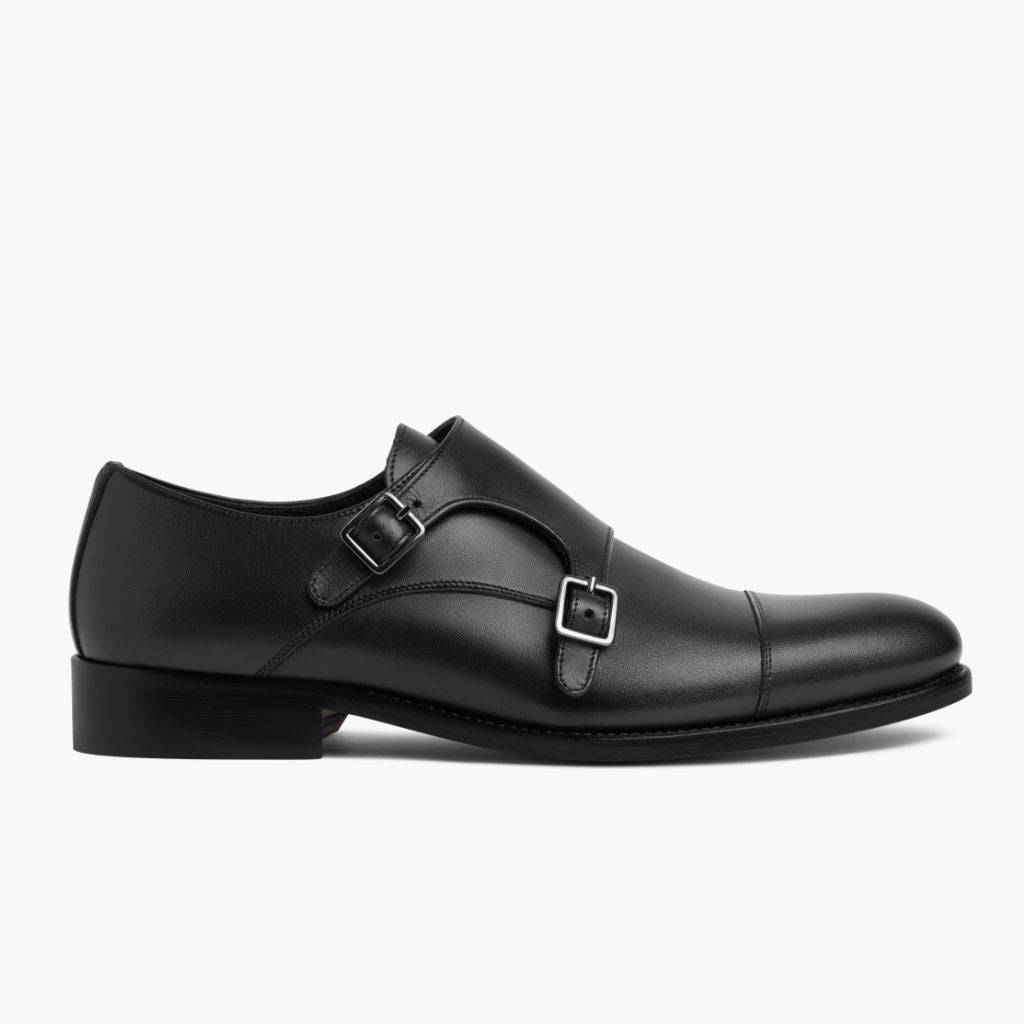 Black Full-Grain leather Loafers - Рантовая конструкция Goodyear Welt и носок обуви