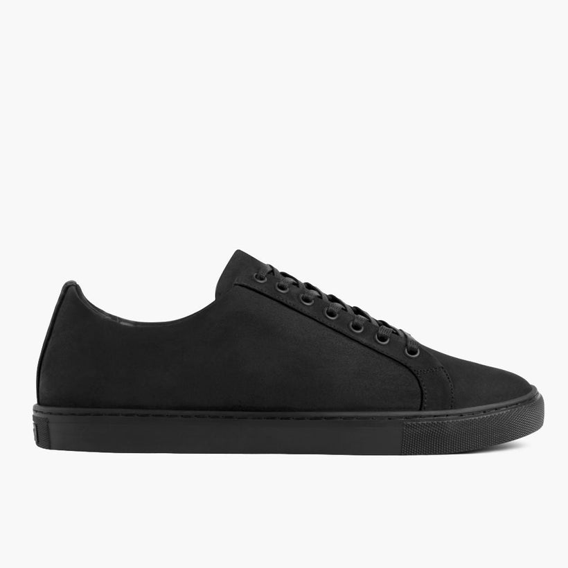 Premier Low Top Черная Matte Leather Sneakers мужская