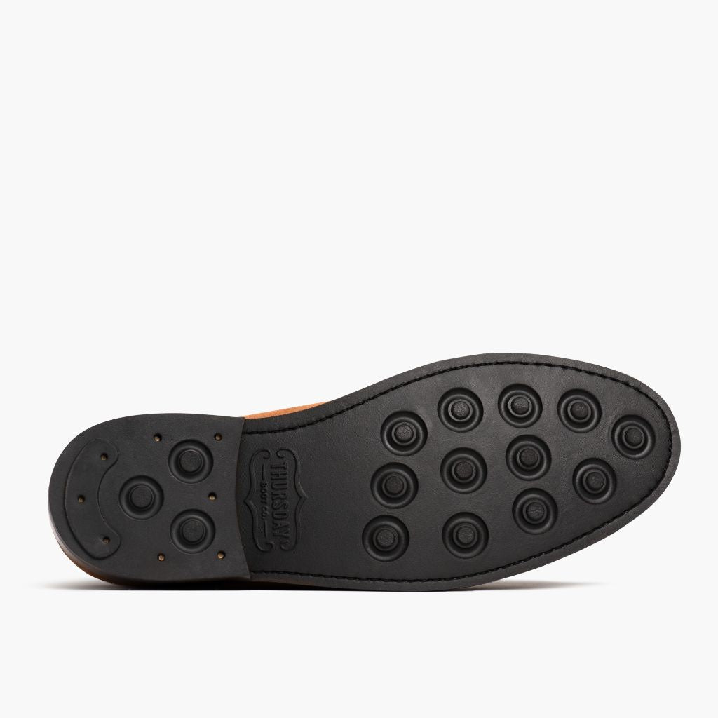 High-Traction Rubber Outsole & Lug Tread Pattern on Duke Honey Suede Кожаные ботинки для Мужчин
