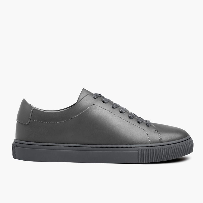 Encore Steel Grey Кожаные кеды для Мужчин
