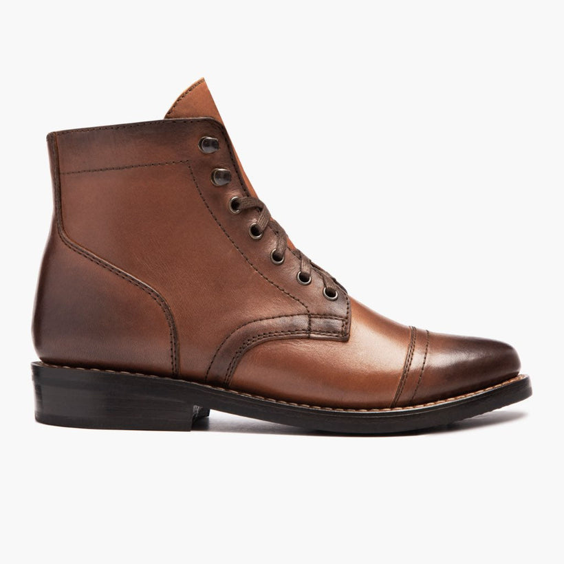 Captain Brandy Leather Boots женская