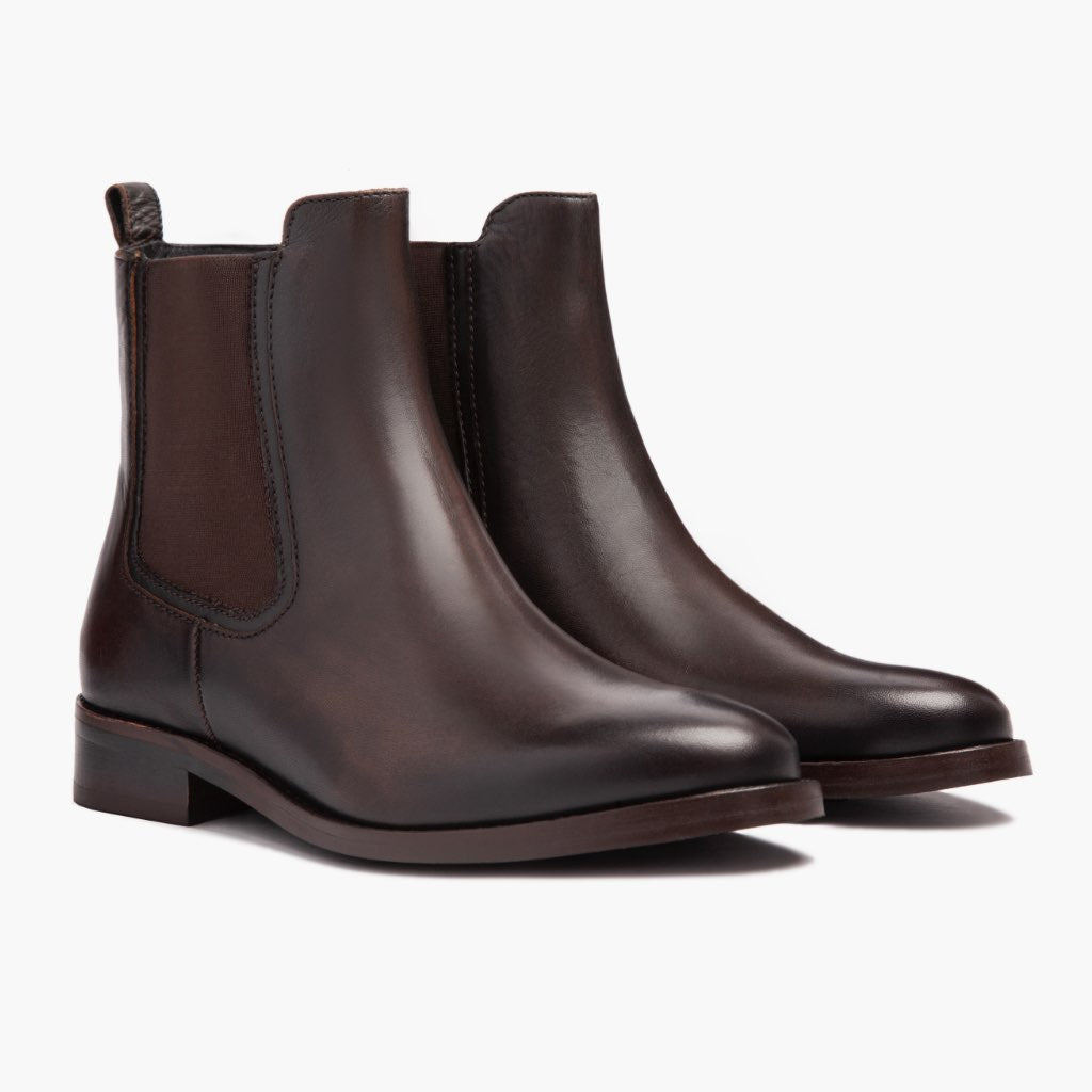 Black Full-Grain leather Boots - Рантовая конструкция Goodyear Welt и носок обуви