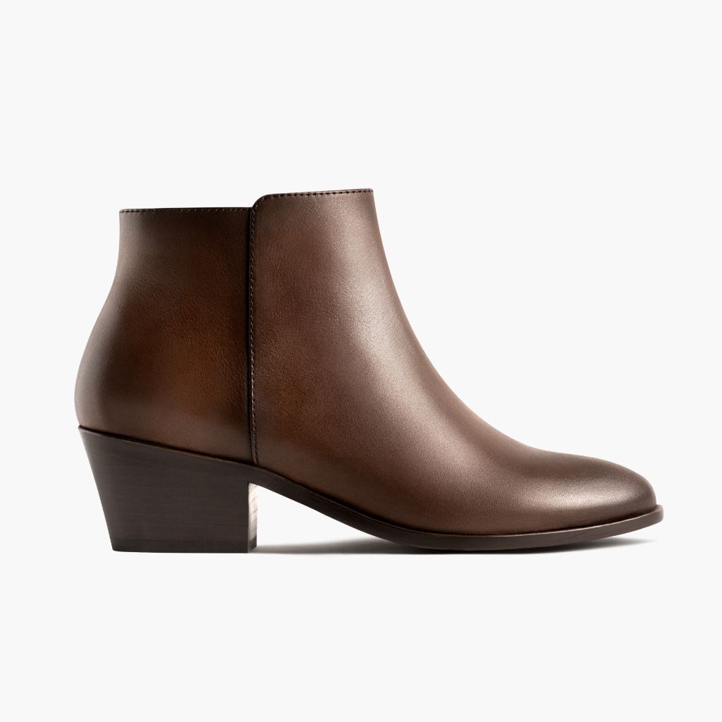Downtown Amaretto Кожаные ботинки для Женщин in Classic Full-Grain Leather - Вид сбоку | Купить в официальном онлайн-магазине