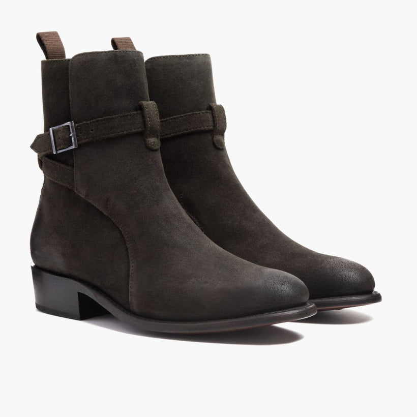 Rogue Dark Olive Suede Leather Boots мужская