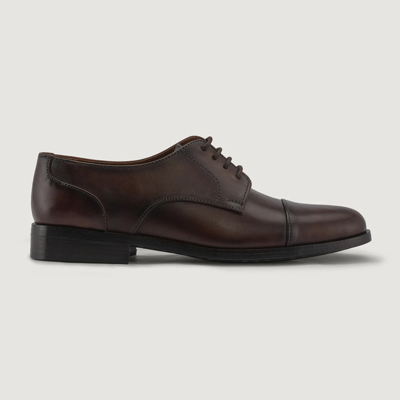 Attorney Derby Burnished Коричневая Leather Shoes мужская