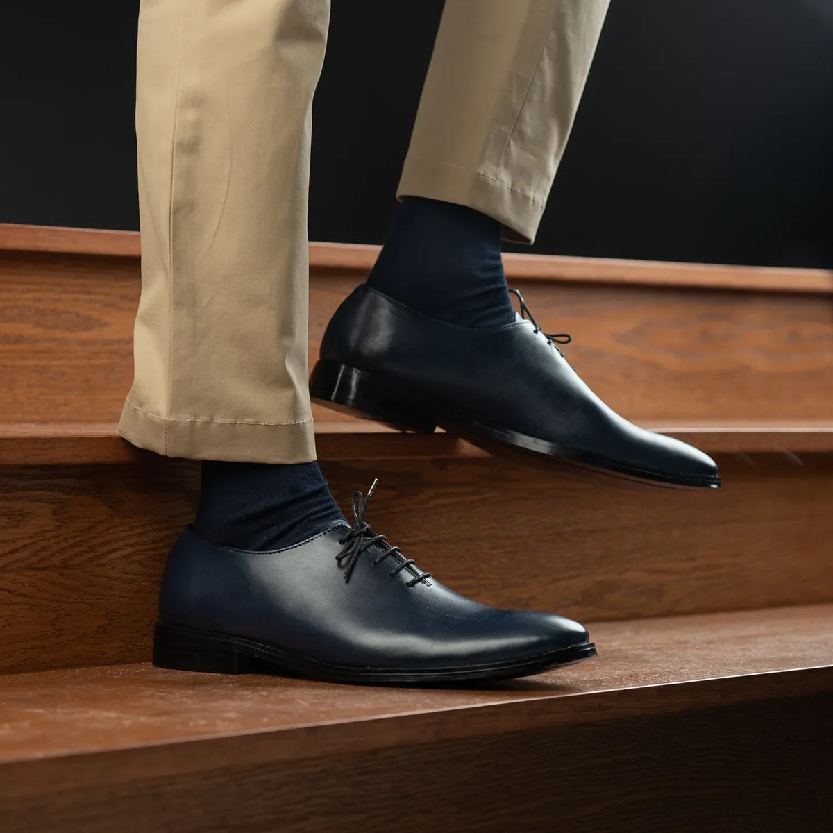 Orlaven Director Wholecut Midnight Синий Кожаная обувь для Мужчин footwear image 10