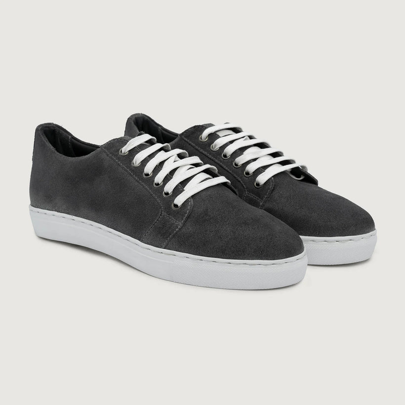 Murphy Low Top Grey Suede Кожаные кеды для Мужчин