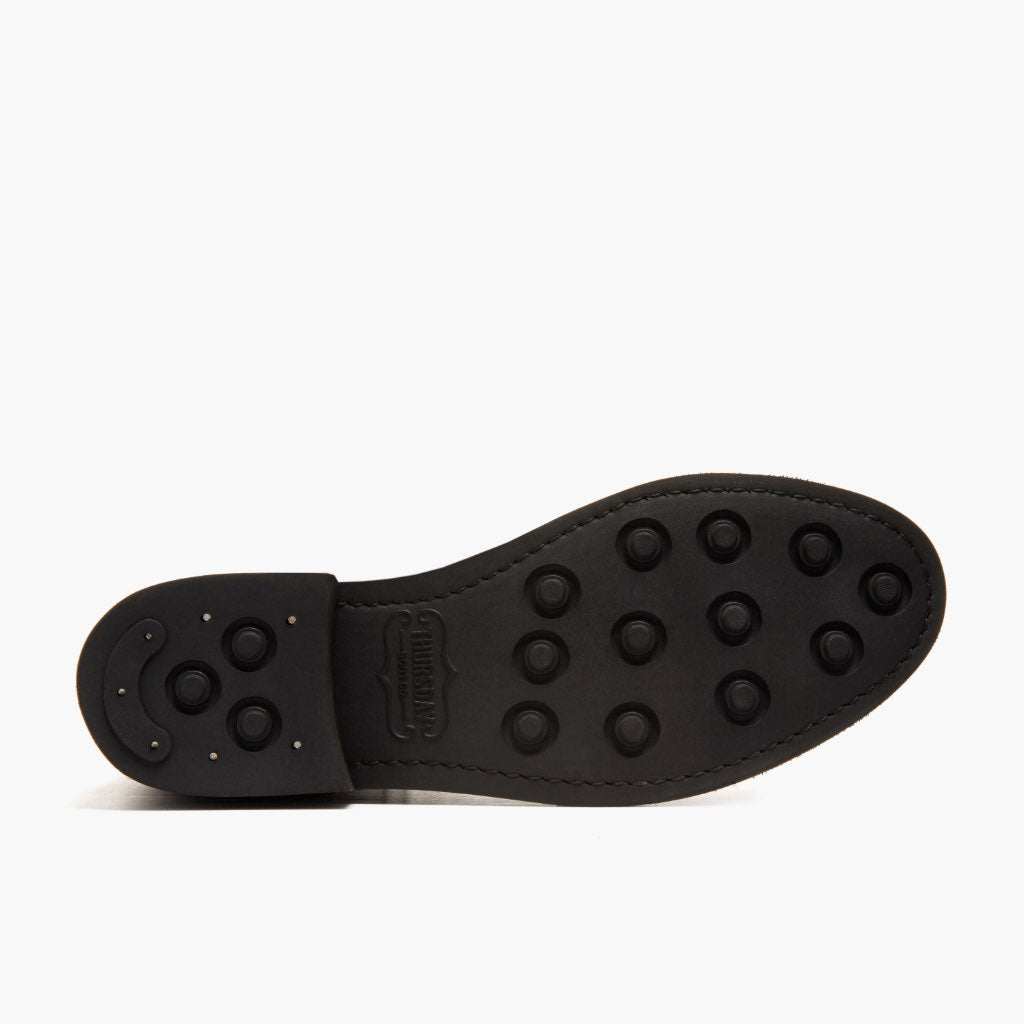 High-Traction Rubber Outsole & Lug Tread Pattern on Captain Tobacco Кожаные ботинки для Женщин