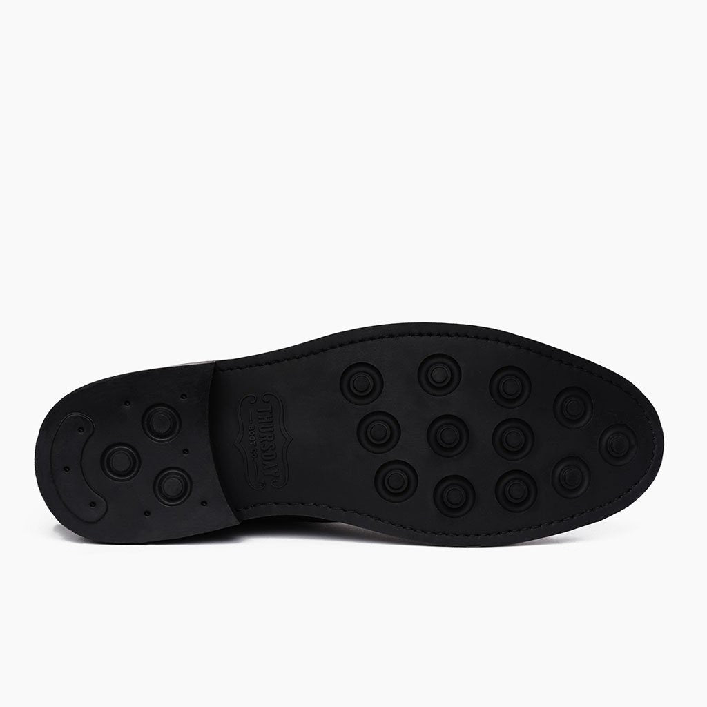 High-Traction Rubber Outsole & Lug Tread Pattern on Scout Черный Кожаные ботинки для Мужчин For Men