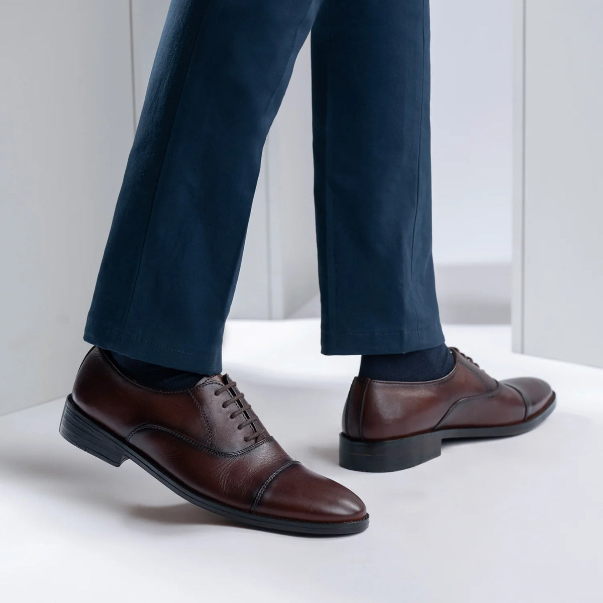 Orlaven Professor Oxford Burnished Коричневый Кожаная обувь для Мужчин footwear image 10