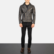
Armand Оливковый Кожаная куртка-косуха для Мужчин – alternate product view 4