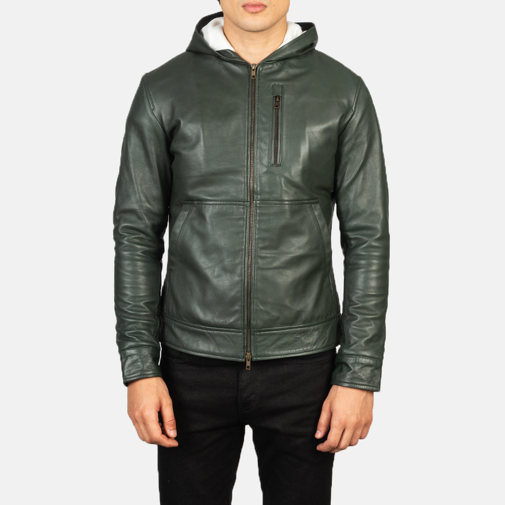 Baston Leather Bomber Jacket – alternate product view 4