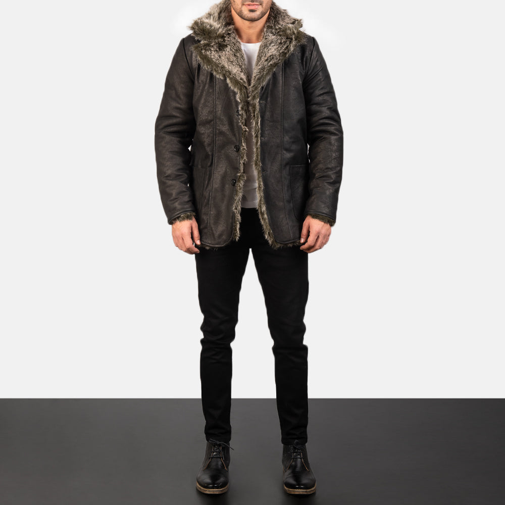 
Furlong Кожаное пальто Beige Кожаное пальто для Мужчин – alternate product view 3