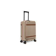 
Hand Luggage Suitcase Front Pocket Zuna для Женщин для Женщин из классической 100% цельнозерновой кожи - Вид спереди и приталенный силуэт | Купить в официальном онлайн-магазине