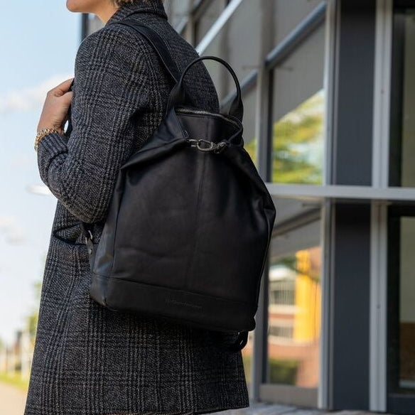 Manchester Full-Grain Leather Backpack женская