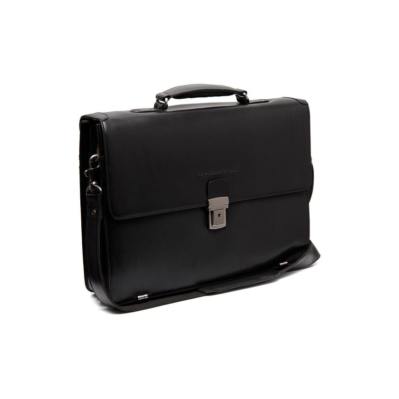 Salvatore Full-Grain Leather Briefcase мужская