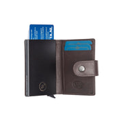 Barrea Full-Grain Leather Card Holder – alternate product view 3
