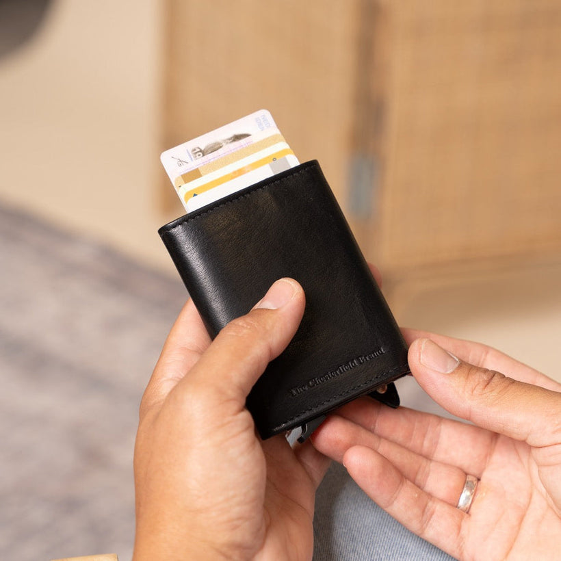 Paris Full-Grain Leather Card Holder женская