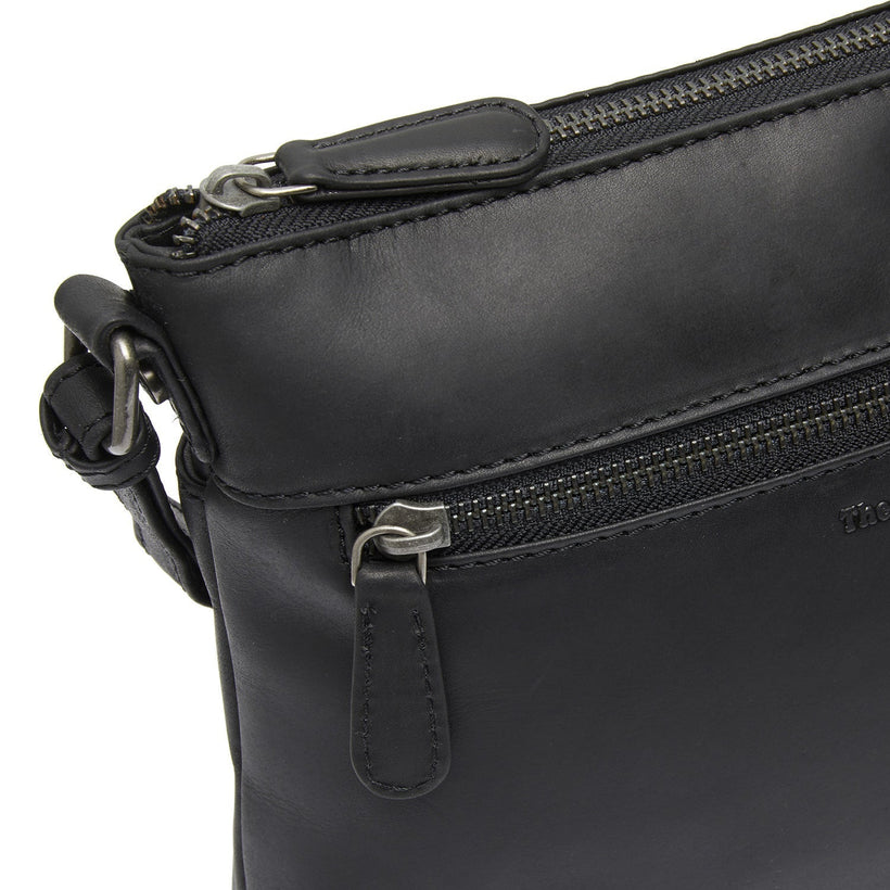 Durban Full-Grain Leather Crossbody Bag женская