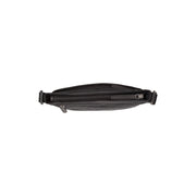 Malmo Full-Grain Leather Crossbody Bag - Structured Side Profile Showing Gusset Depth &amp; Expansion Capacity