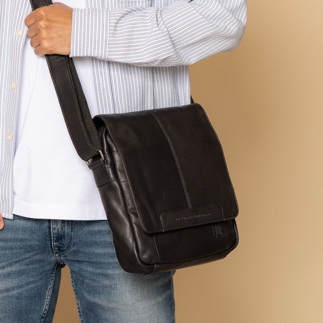 Remy Full-Grain Leather Crossbody Bag мужская