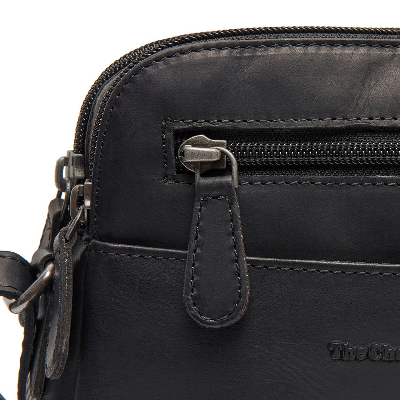 Vionne Full-Grain Leather Crossbody Bag женская