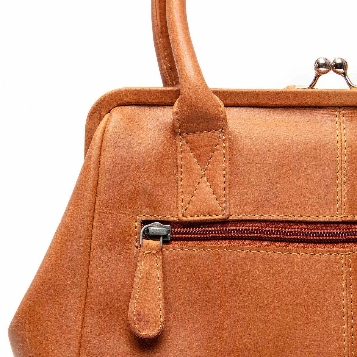Dorin Цельнозерновая кожа Handbag – Дополнительный вид 3