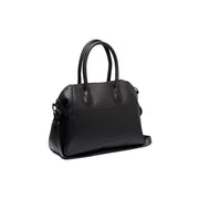 Marsala Цельнозерновая кожа Handbag in Classic 100% Full-Grain Leather - Вид спереди и приталенный силуэт | Купить онлайн