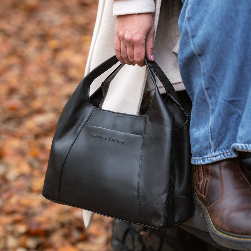 Salina Full-Grain Leather Handbag женская