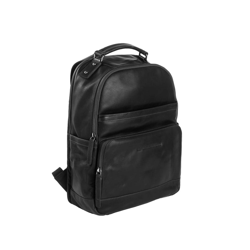 Austin Full-Grain Leather Laptop Backpack женская