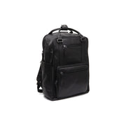 Calden Цельнозерновая кожа Laptop Backpack in Classic 100% Full-Grain Leather - Full Exterior Front Profile View | Купить онлайн