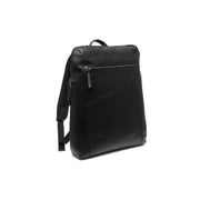 Filmore Full-Grain Leather Laptop Backpack in Classic 100% Full-Grain Leather - Full Exterior Front Profile View | Buy Online