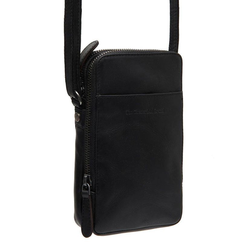 Alesund Full-Grain Leather Phone Bag женская