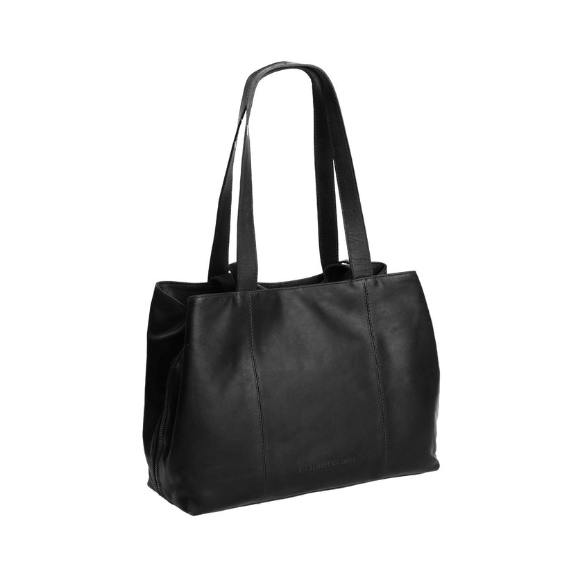 Gail Full-Grain Leather Shoulder Bag in Classic 100% Full-Grain Leather - Full Exterior Front Profile View | Buy Online