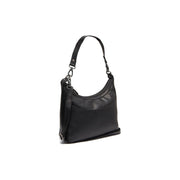 Olvia Full-Grain Leather Shoulder Bag in Classic 100% Full-Grain Leather - Full Exterior Front Profile View | Buy Online
