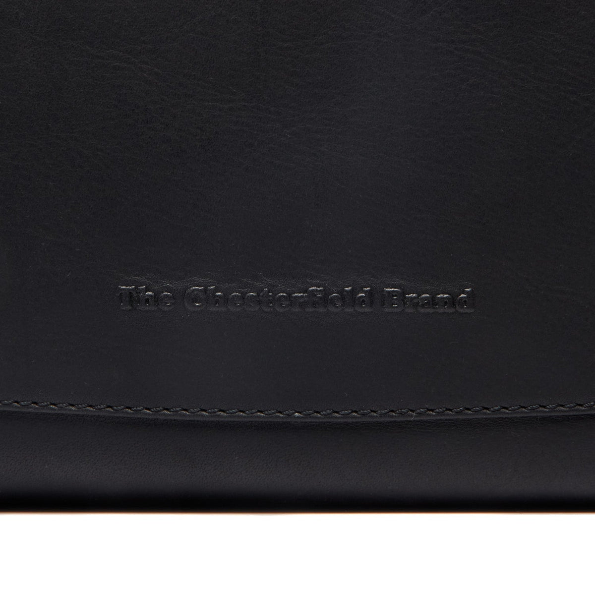 
Classic 100% Full-Grain leather Bag - Вид сзади с усиленными кожаными ремнями и прострочкой