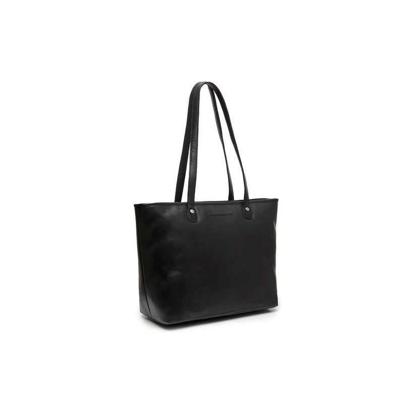 Astano Full-Grain Leather Tote Bag in Tan 100% Full-Grain Leather - Full Exterior Front Profile View | Buy Online