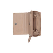 
Classic 100% Full-Grain leather Wallet - Вид сзади с усиленными кожаными ремнями и прострочкой