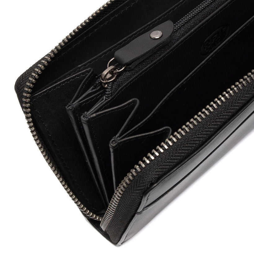 Livorno Full-Grain Leather Wallet женская
