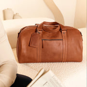Rivaro Full-Grain Leather Weekender Bag – alternate product view 3