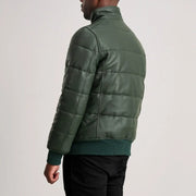 Lucas Leather Bomber Jacket – alternate product view 5