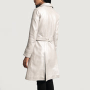 
Authentic Sheepskin Leather with Aniline Finish Grain Texture & Heavy-Duty Seam Stitching Detail